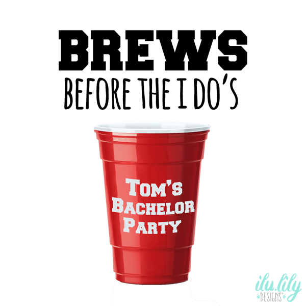 Bachelor Party Shirt | Custom Brews Before I Dos Bachelor Party Shirt Funny