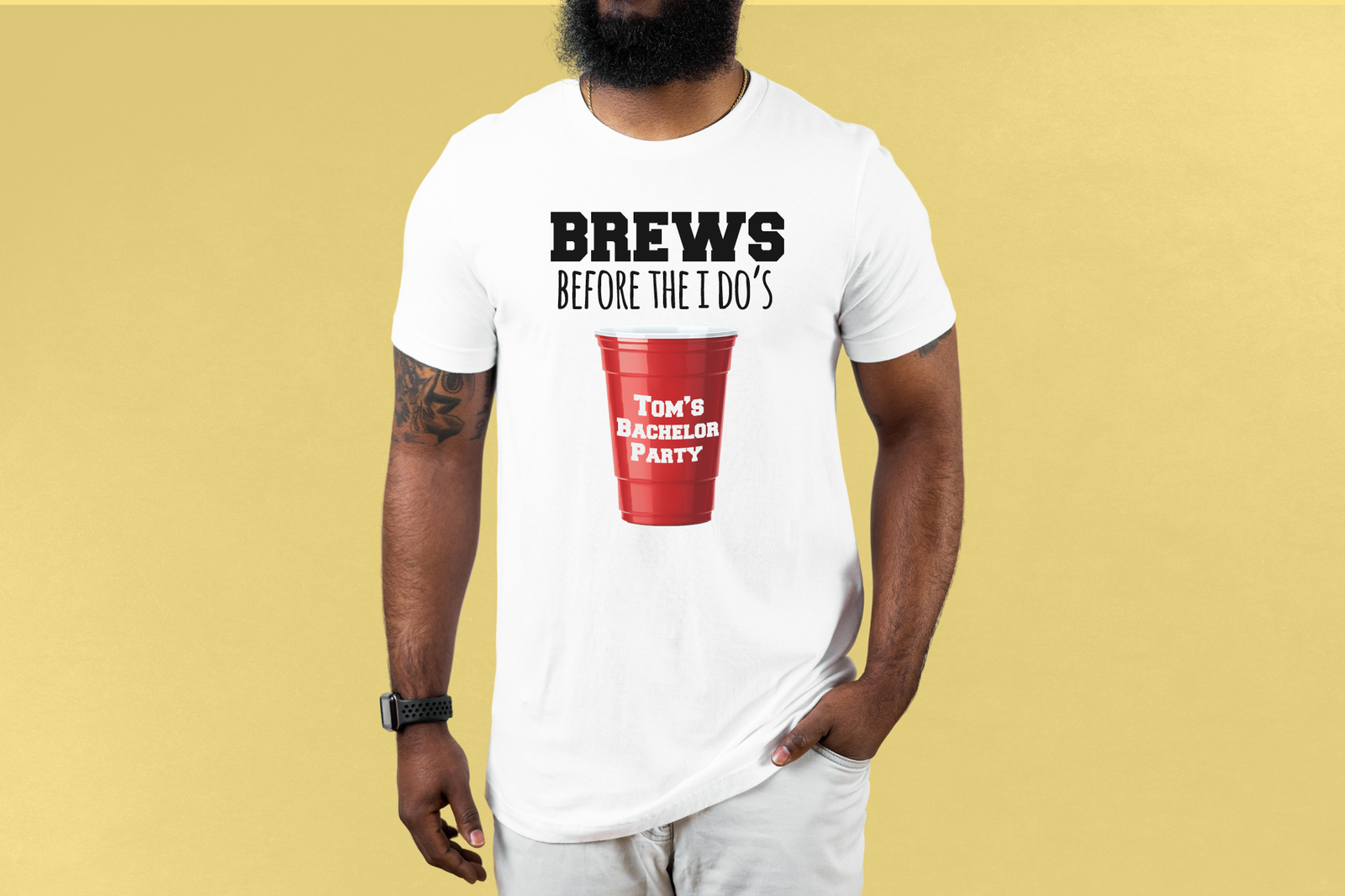 Bachelor Party Shirt | Custom Brews Before I Dos Bachelor Party Shirt Funny