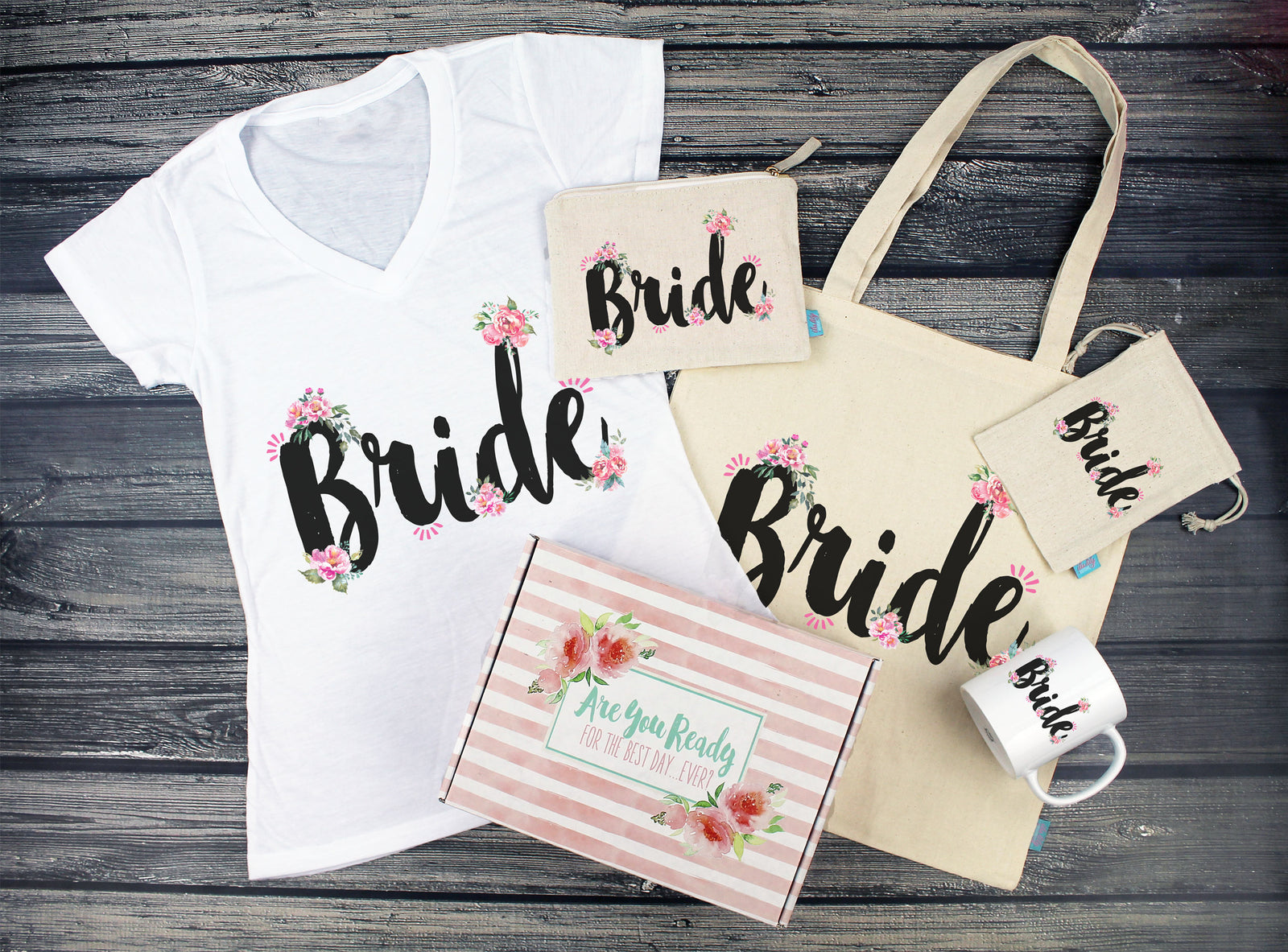 Bride Gift Box | Engagement Gift | Funky Floral