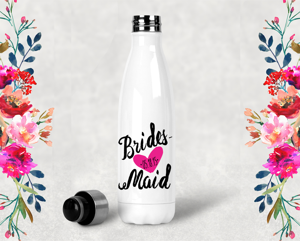 Bridal Party Personalized Water Bottles | Swell Style Water Bottle | Brides Maid