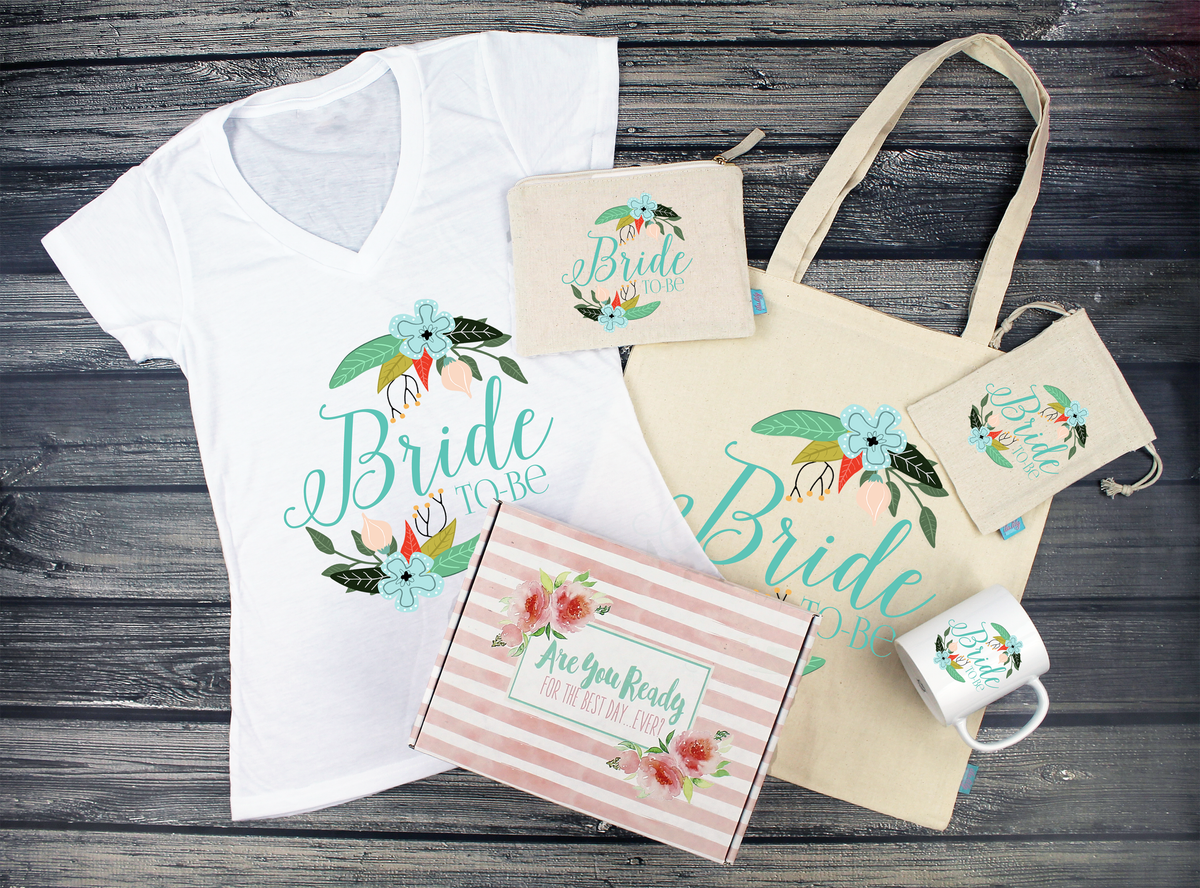 Bride To Be Box | Gift for Bride to Be | Fancy Floral Bride