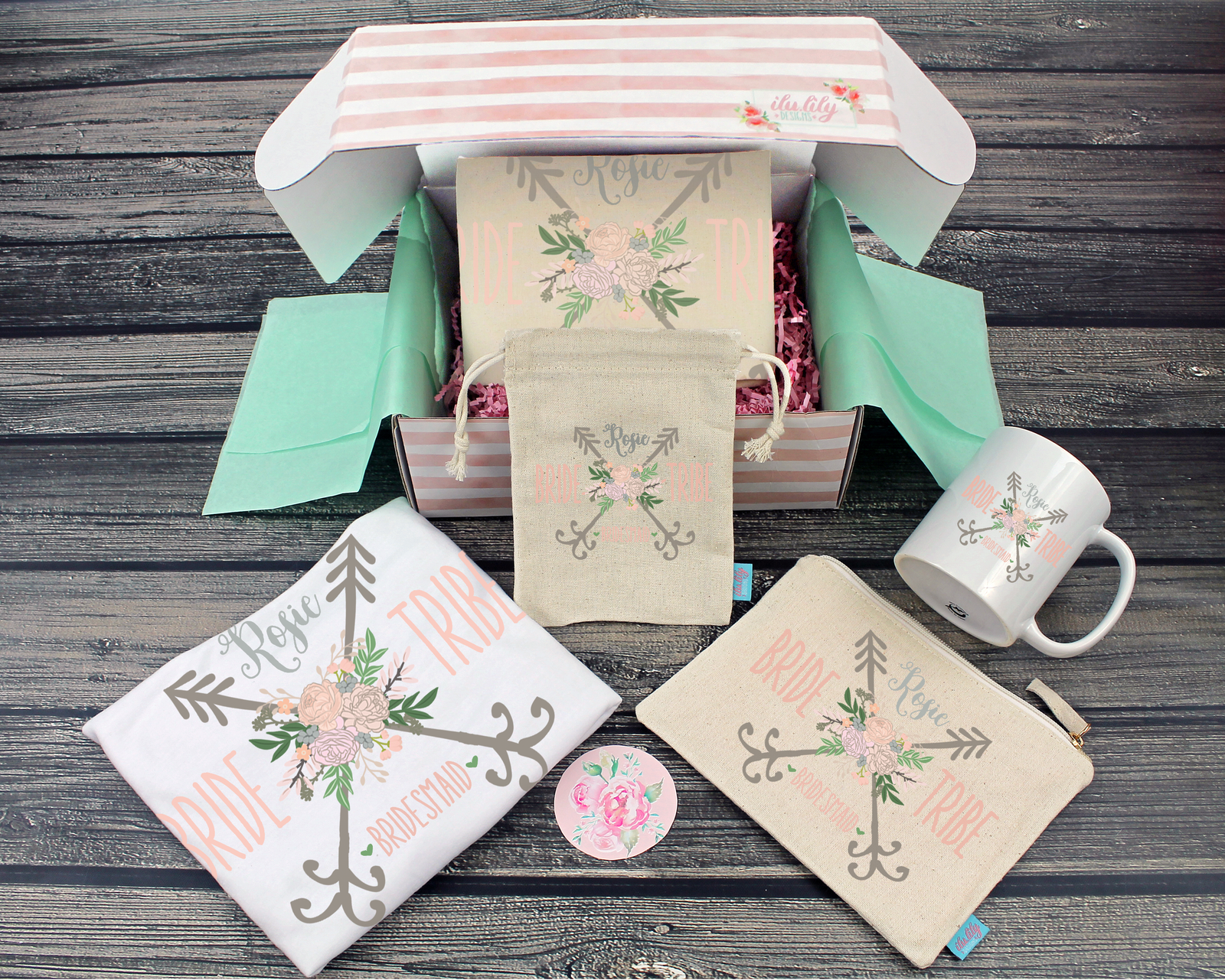 Bridesmaid Proposal Box | Will You Be My Bridesmaid | Bride Tribe