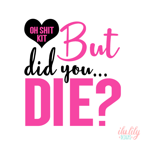 Bachelorette Party Hangover Survival Kit with Supplies | But Did You Die