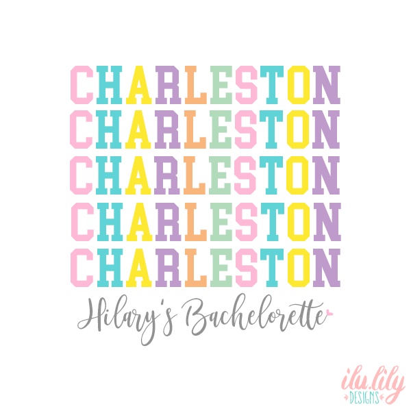 Bachelorette Party Charleston T-Shirt