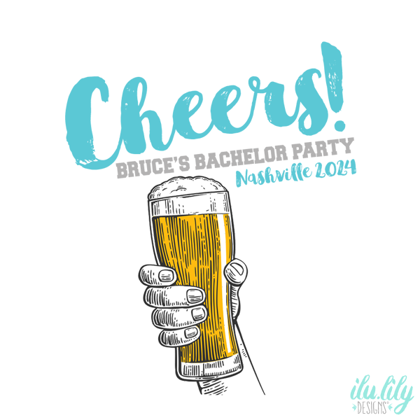 Bachelor Party Shirt | Custom Cheers Bachelor Party Shirt Funny