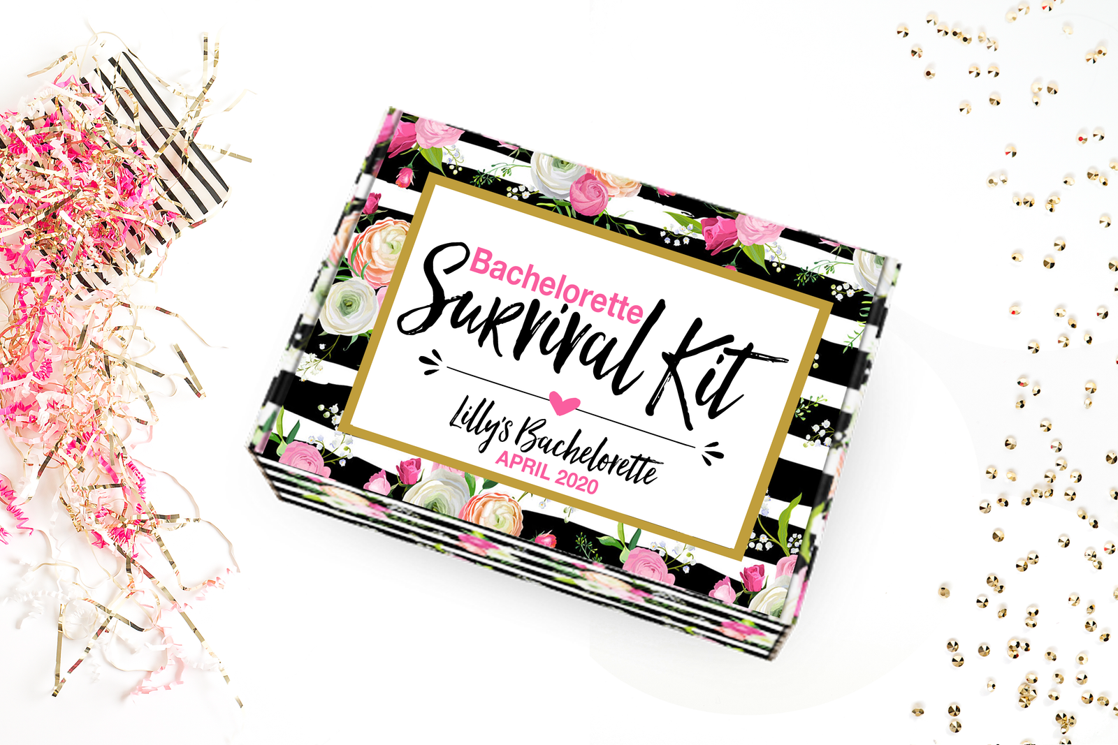 Bachelorette Survival Kit | Beach Bachelorette Essentials Gift Box