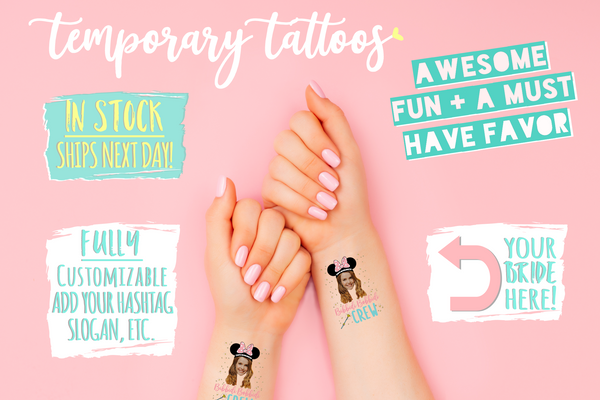 4 Disney Princess Temporary Tattoos - Etsy Sweden