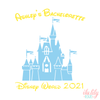 Bachelorette Party Tote Bag | Disney Bachelorette | Disney Castle