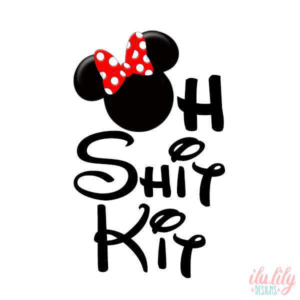 Bachelorette Party Hangover Survival Kit with Supplies |Disney Oh Shit Kit