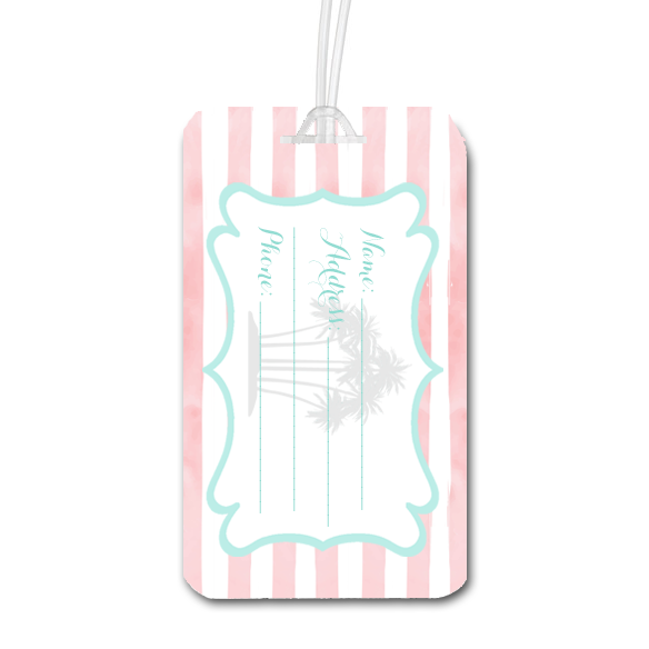 Destination Bachelorette Party Luggage Tag Favor | Beach