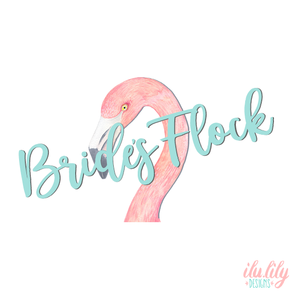 Custom Temporary Tattoo Bachelorette Party Favors | Flamingo Bride's Flock