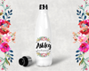 Bridal Party Personalized Water Bottle | Swell Style Water Bottle | Floral Bridesmaid Name