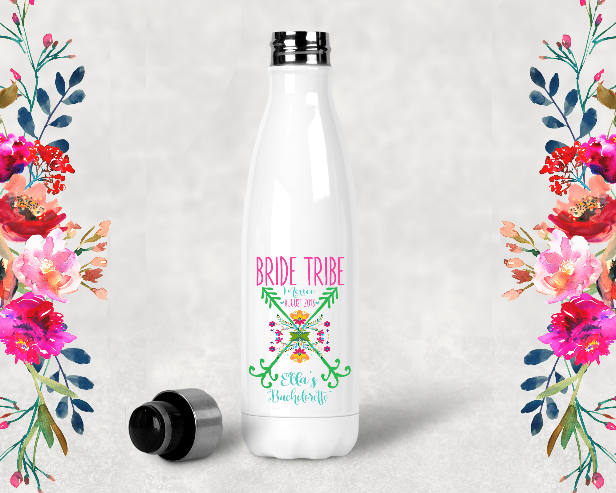 Bachelorette Party Water Bottle Favor | Swell Style Water Bottle | Bride Tribe