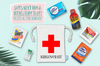 Wedding Hangover Survival Kit with Supplies | Hangover Kit Red Cross