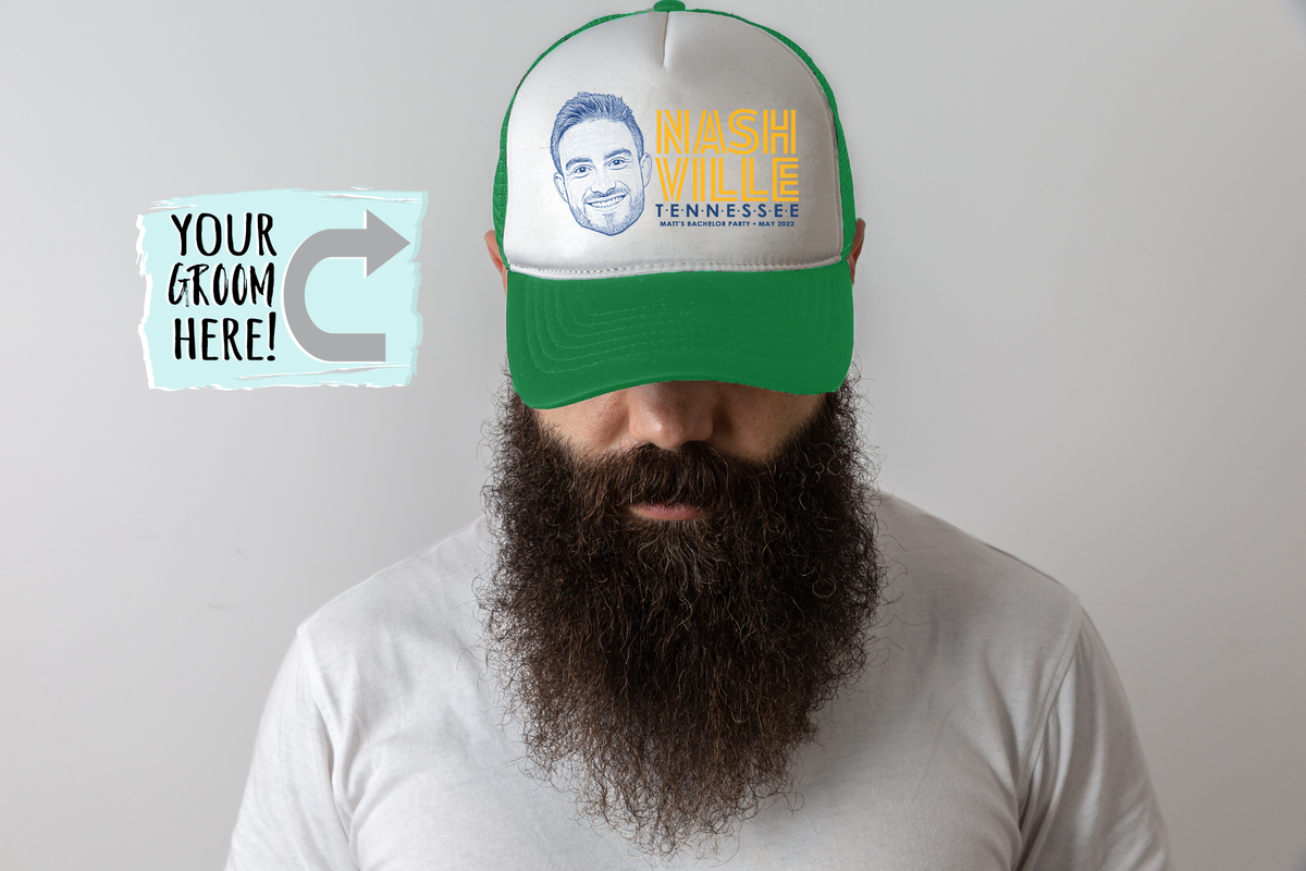 Bachelor Party Trucker Hats | Nashville Bachelor Party Hat