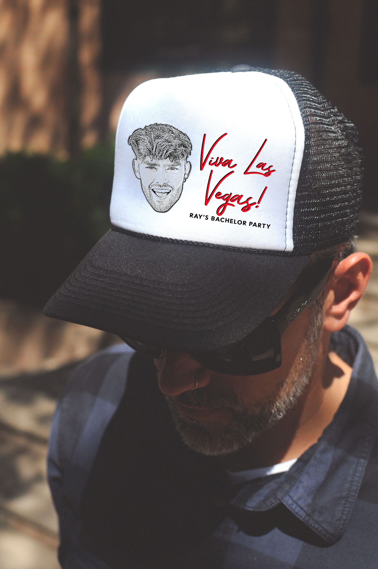 Bachelor Party Trucker Hats | Viva Las Vegas Hat