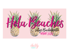 Bachelorette Party Beach Towel | Pineapple Bachelorette | Hola Beaches