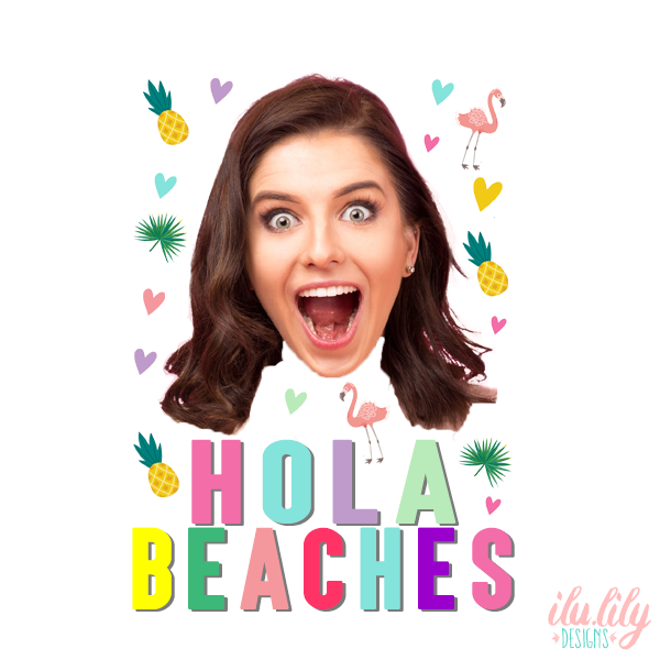 Custom Temporary Tattoo Bachelorette Party Favors | Hola Beaches