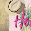 Bachelorette Party Beach Towel | Pineapple Bachelorette | Hola Beaches