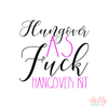 Bachelorette Party Hangover Survival Kit with Supplies |Hungover AF Kit