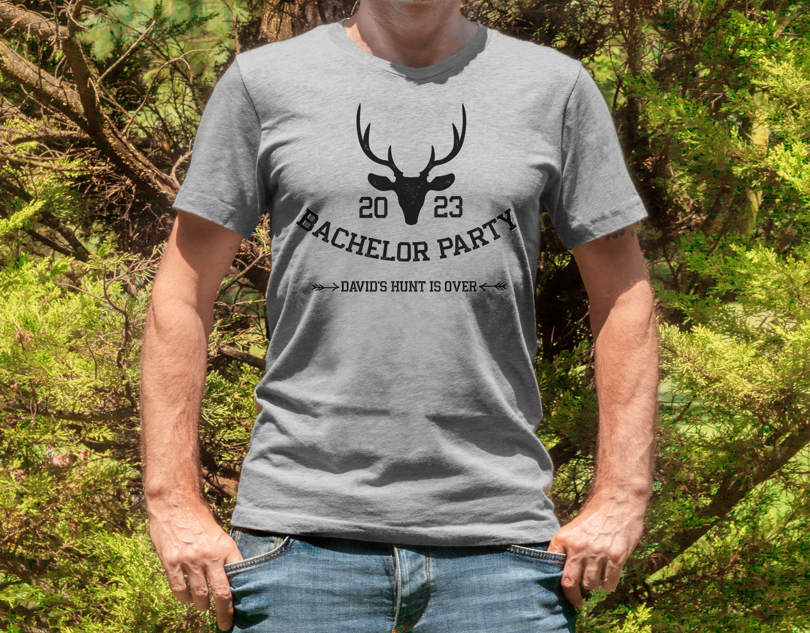 Bachelor Party Shirt | Custom Hunting Trip Bachelor Party Shirt Funny