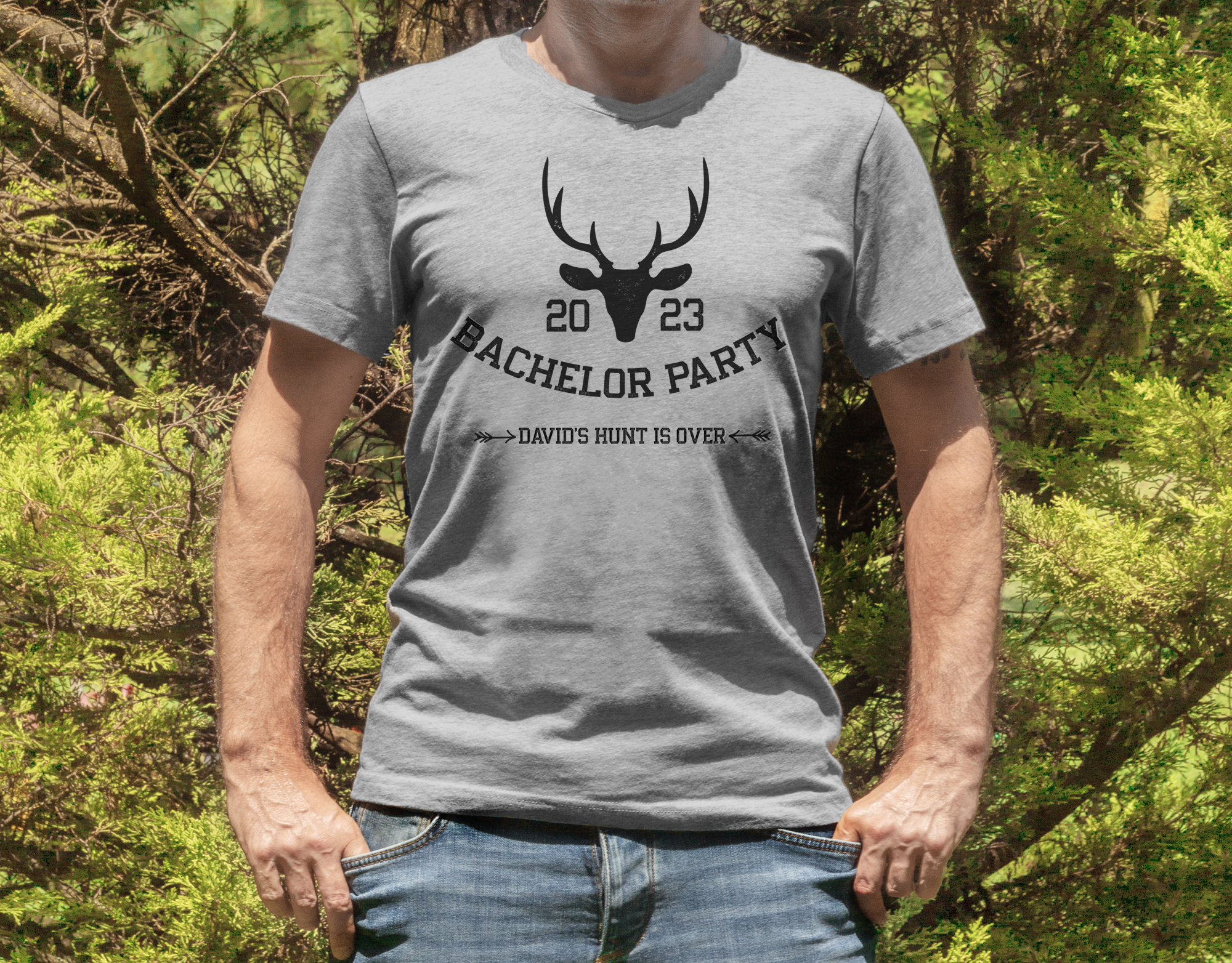 Bachelor Party Shirt | Custom Hunting Trip Bachelor Party Shirt Funny