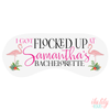 Bachelorette Party Sleep Mask Favors | Flamingo Bachelorette Party | I Got Flocked Up