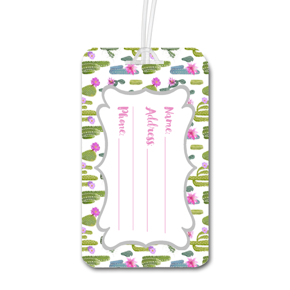 Fiesta Personalized Luggage Tag for Bachelorette Parties by Ilu.Lily