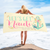 Bachelorette Party Beach Towel | Nautical Bachelorette Party | Let's Get Nauti