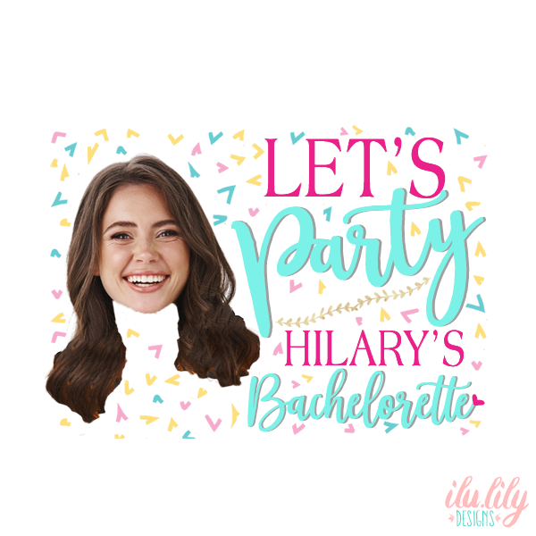 Custom Temporary Tattoo Bachelorette Party Favors | Let's Party