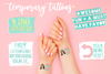 Custom Temporary Tattoo Bachelorette Party Favors | Let&#39;s Party