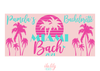 Bachelorette Party Beach Towel | Miami Beach Bachelorette | Miami Bach