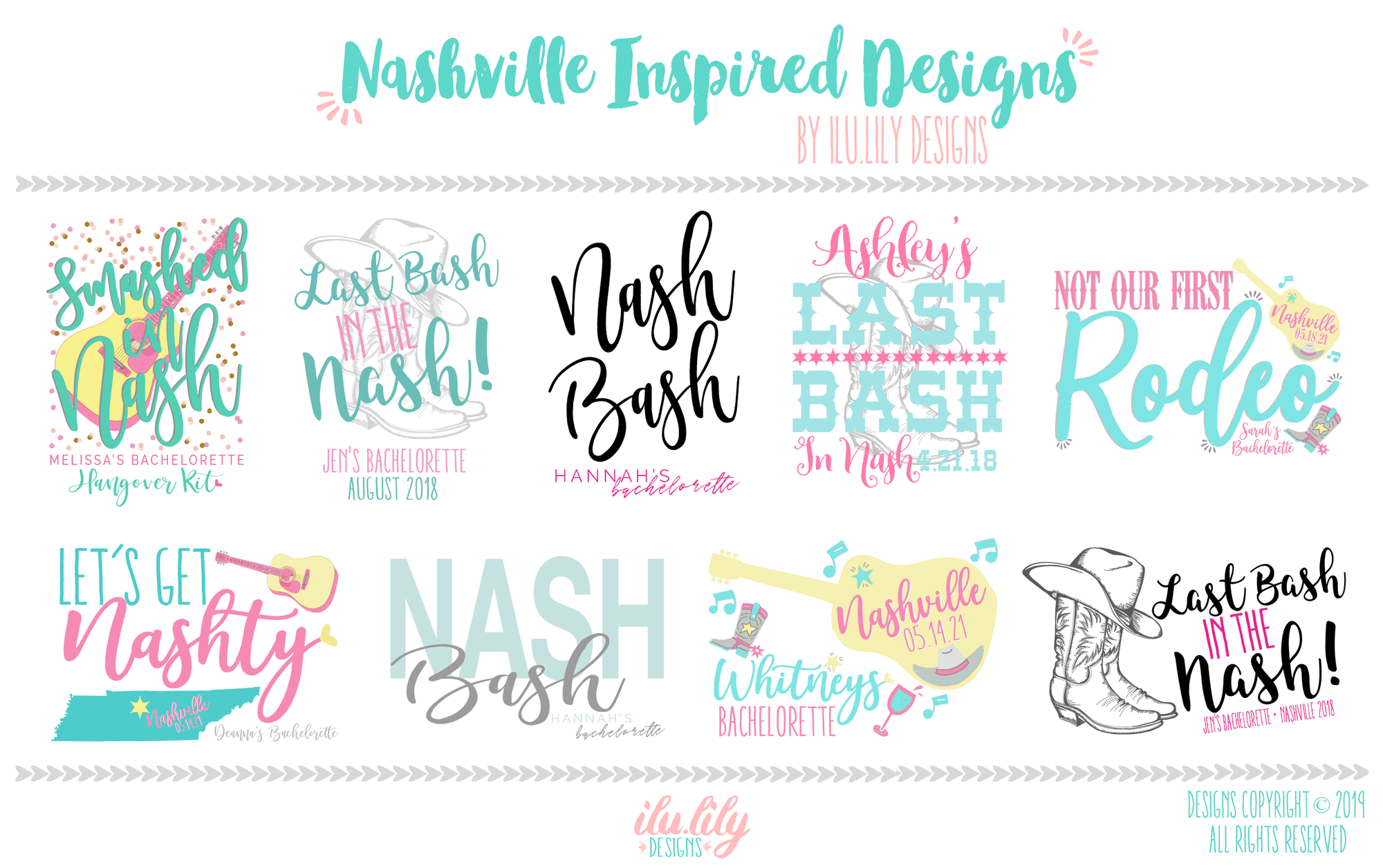 Bachelorette Party Nashville Tote Bag | Smashed in Nash