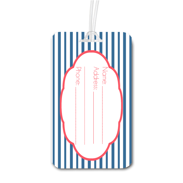 Destination Wedding Luggage Tag Favor | Nautical