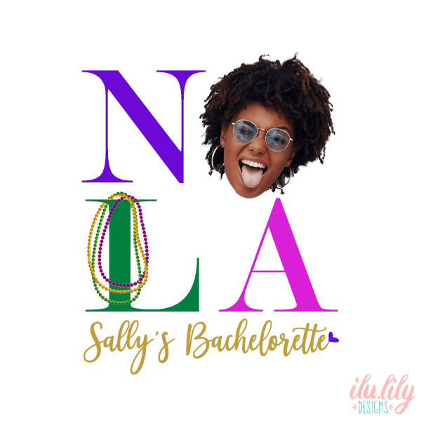 Custom Temporary Tattoo Bachelorette Party Favors | NOLA