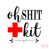 Bachelorette Party Hangover Survival Kit with Supplies |Oh Shit Kit Red Cross