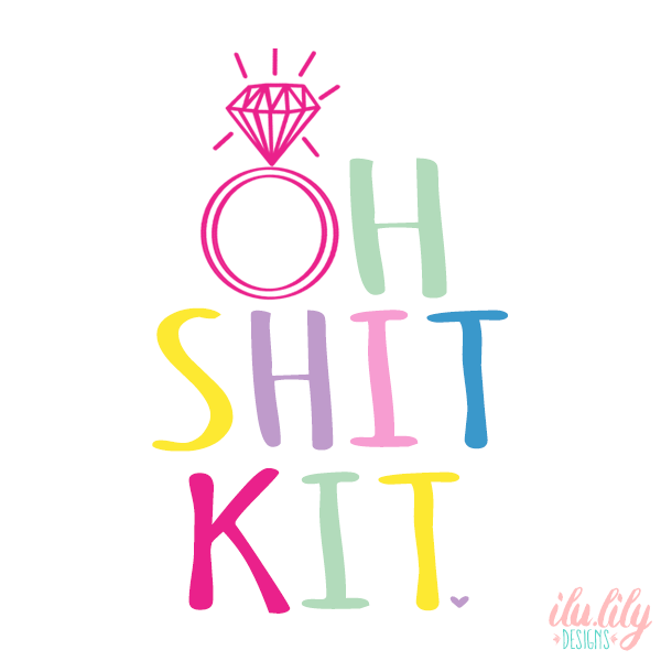 Bachelorette Party Hangover Survival Kit with Supplies |Assembled Oh Shit Kit