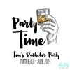 Bachelor Party Shirt | Custom Party Time Bachelor Party Shirt Funny