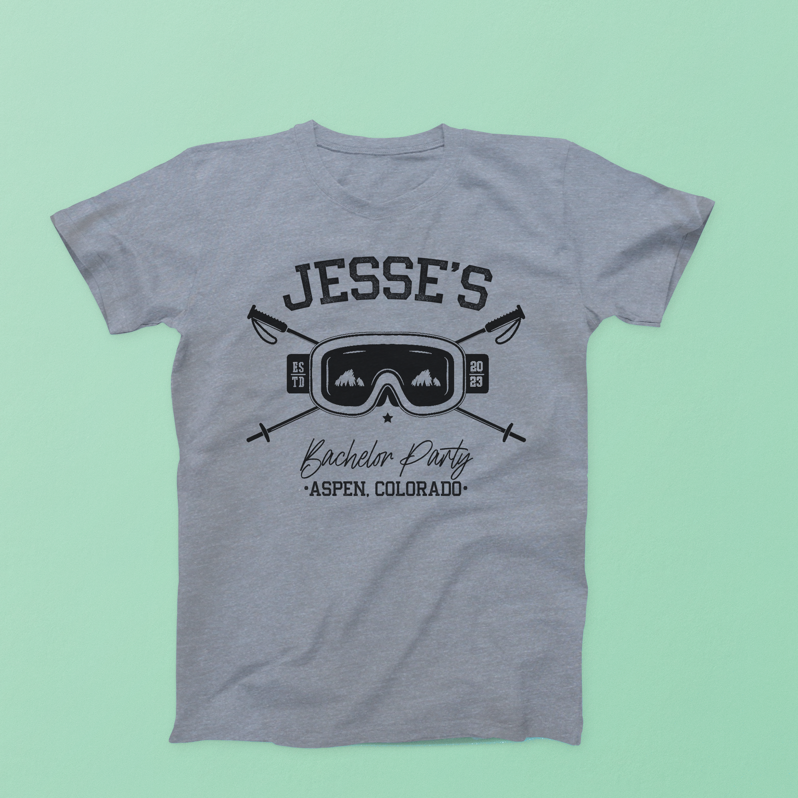 Bachelor Party Shirt | Custom Ski Trip Bachelor Party Shirt Funny