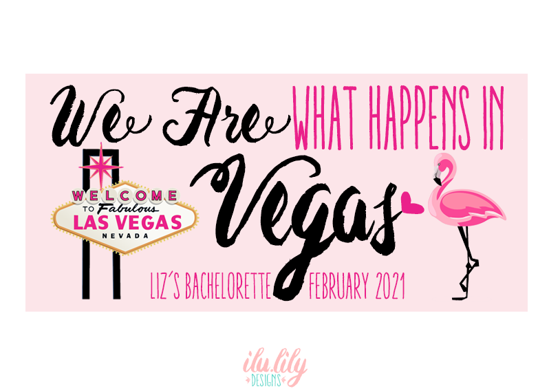 Bachelorette Party Beach Towel | Las Vegas Bachelorette | We Are What Happens In Vegas