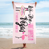 Bachelorette Party Beach Towel | Las Vegas Bachelorette | We Are What Happens In Vegas