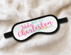 Bachelorette Sleep Mask | Charleston Sleeping Mask for Bachelorette Sleepover