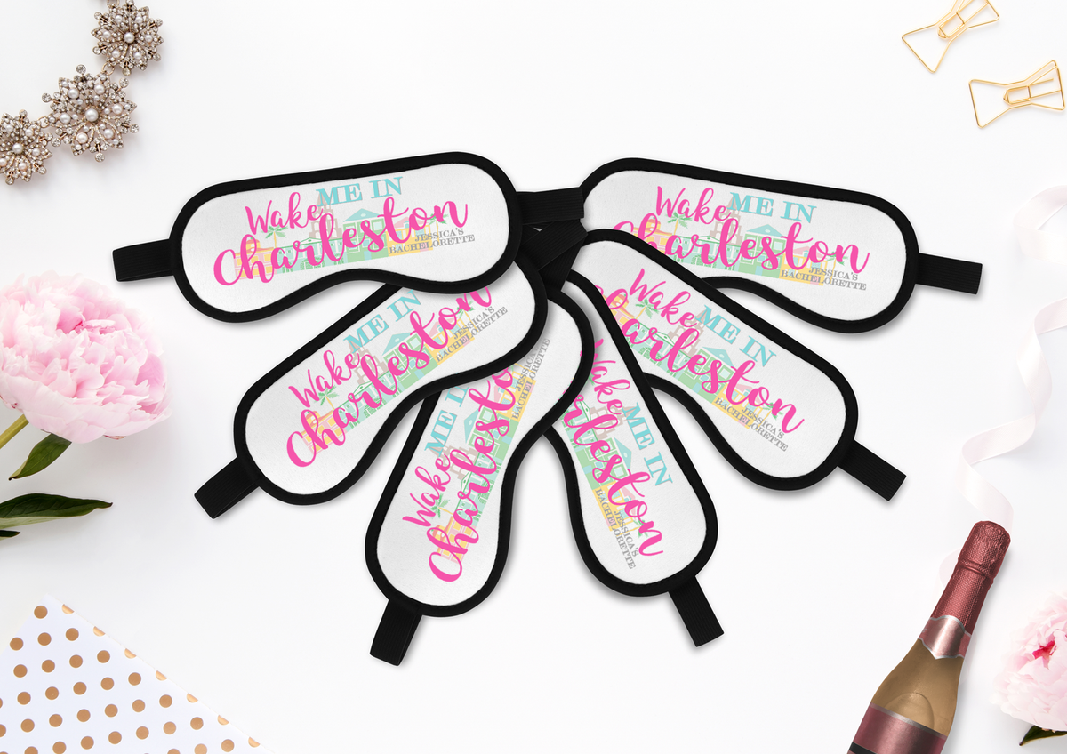 Charleston Sleeping Mask for Bachelorette Sleepover