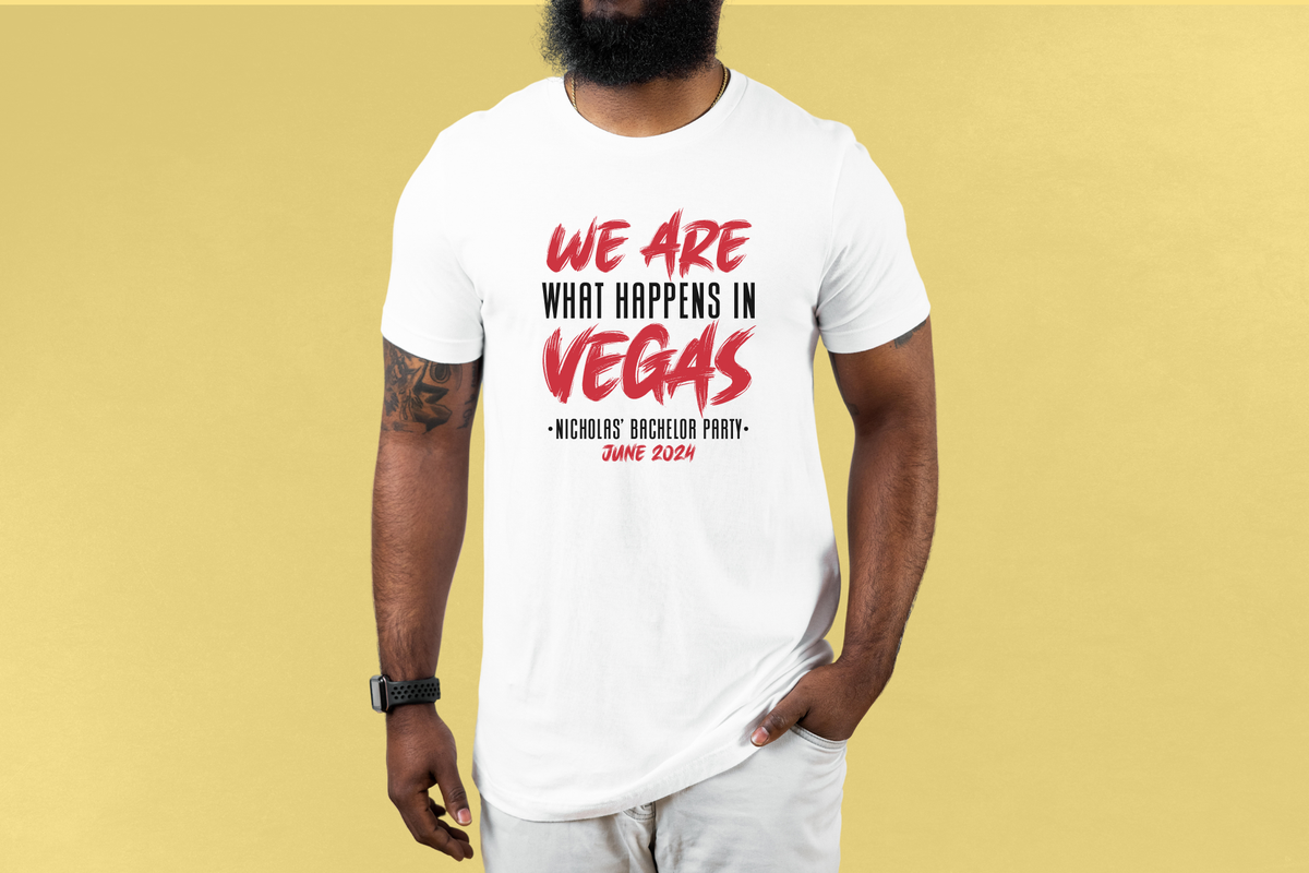 Bachelor Party Shirt | Custom We Are Vegas Las Vegas Bachelor Party Shirt Funny