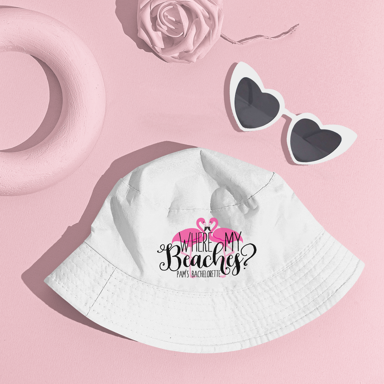 Bachelorette Party Bucket Hat | Where My Beaches